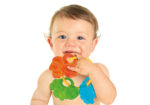 Baby Clementoni Βρεφικό Παιχνίδι Οδοντοφυΐας Ζωάκια Του Δάσους Για 3+ Μηνών (1000-17061)
