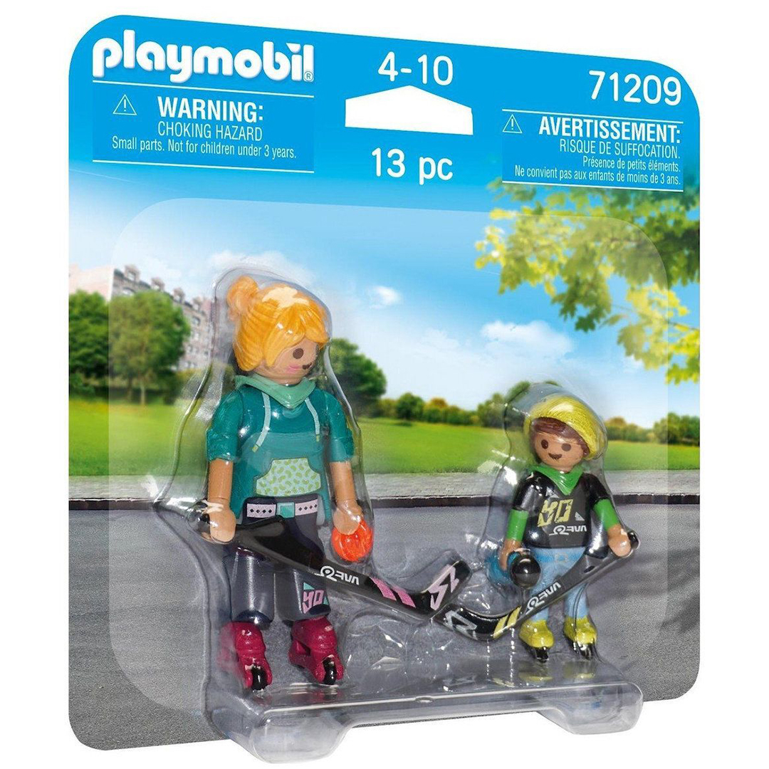 f622cb20-c495-ab53-1c2f-01947eece75e.jpg Playmobil Duopack Παίκτες Roller Hockey (71209) - Image 1