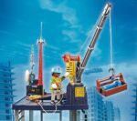 Playmobil Εργοτάξιο με Ανυψωτικό Γερανό - (70816) - Image 4