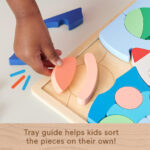 Fisher Price Ξύλινο Παζλ Διάστημα Για Παιδιά Προσχολικής Ηλικίας, 42 Ξύλινα Κομμάτια (HXY42) - Image 5
