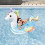 Bestway Supersized Μονόκερος Rider (41113-Blue) - Image 6