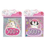 Sticker Book Τετράδιο Με 500 Αυτοκόλλητα Για 3+ Χρονών (1027-64234)