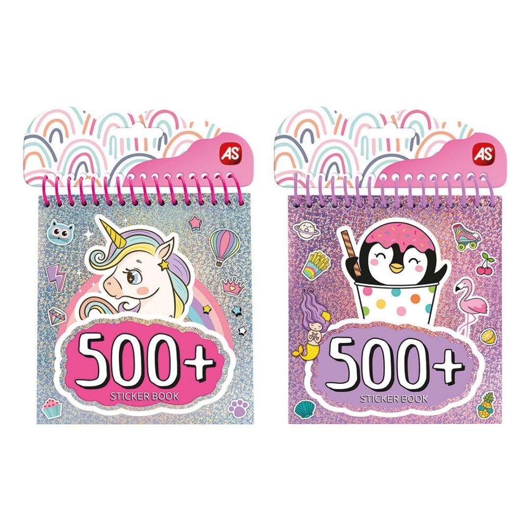 8cce5939-ad7b-2cf8-5dbb-01961585c110.jpg Sticker Book Τετράδιο Με 500 Αυτοκόλλητα Για 3+ Χρονών (1027-64234) - Image 1