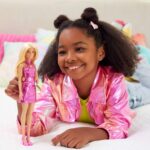 Barbie Fashionistas Φούξια Φόρεμα Καρδιά (HYT88) - Image 3