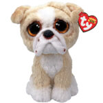 TY Beanie Boos Pooch Χνουδωτό Σκυλάκι Bulldog Καφέ 15εκ (1607-37371)