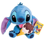 Stitch Disney με Παγωτό 25 εκ. Λούτρινο Χνουδωτό (1607-01731)