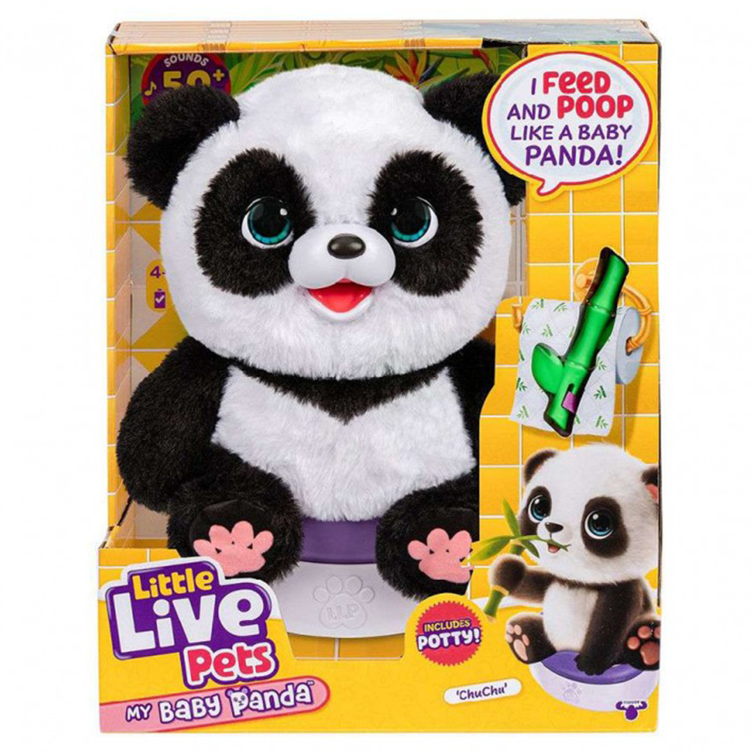 a70e728b-7caf-7767-7c14-019a86b3073f.jpg Little Live Pets My Baby Panda Λούτρινο Ηλεκτρονικό Διαδραστικό Κατοικίδιο ( L0000000) - Image 1