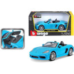 Bburago Porsche 718 Boxster 1:24 Μπλέ (18-21087) - Image 10