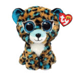 TY  Beanie Boos Cobalt Χνουδωτή Λεοπάρδαλη Μπλε 15 εκ. (1607-36691)
