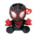 Ty Spiderman Beannie Babies Miles Morales Χνουδωτό Μαύρο 15 Εκ. (1607-44006)