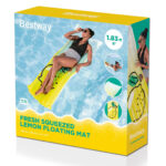 Bestway 1.83m x 69cm Fresh Squeezed Lemon Floating Mat (44122) - Image 2