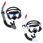 Bestway Σετ Μάσκα Θαλάσσης με Αναπνευστήρα Dominator Pro Snorkel 14+ (24069)