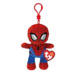 TY Beanie Babies Spiderman Μπρελόκ Χνουδωτό 8,5 Εκ. (1607-34010)