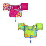 Bestway Swim Safe ABC™ AquaStar™ Level B Swim Waistcoat With Textile Cover 3-6 Years, 2 Colors.(32174)