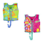 Bestway Swim Safe ABC™ Swim Trainer With Textile Cover Level B AquaStar™ 1-3 years,2 Colors.(32176)