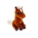 ΤΥ Χνουδωτό Beanie Boos Καφέ Αλογάκι Με Λευκή Χαίτη 15 Εκ.(1607-37408)