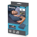 Bestway Φουσκωτό Μαξιλάρι Κατασκήνωσης Βελούδινο 42 εκ.X 26 εκ.X 10 εκ.(67121) - Image 2