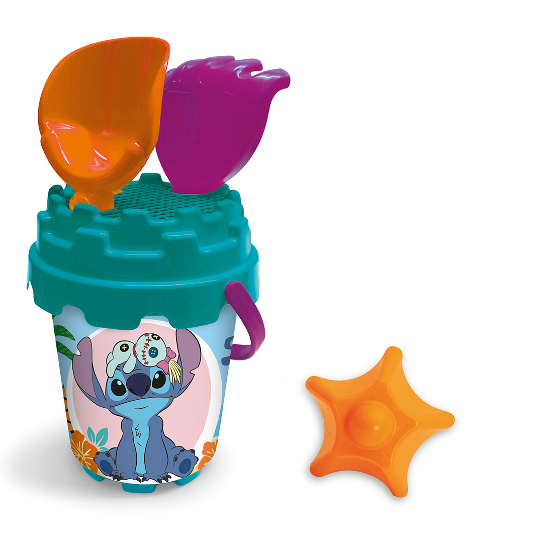 dd54f930-da98-ceee-6174-019f001cdd38.jpg Stitch Disney Καλοκαιρινό Κουβαδάκι Μέτριο 14 Εκ.(41/8080) - Image 1